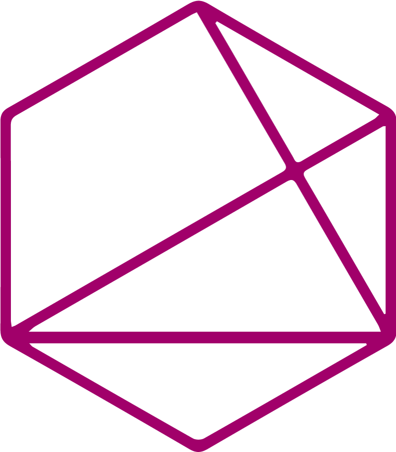 Quantumrun purple hexagon 2
