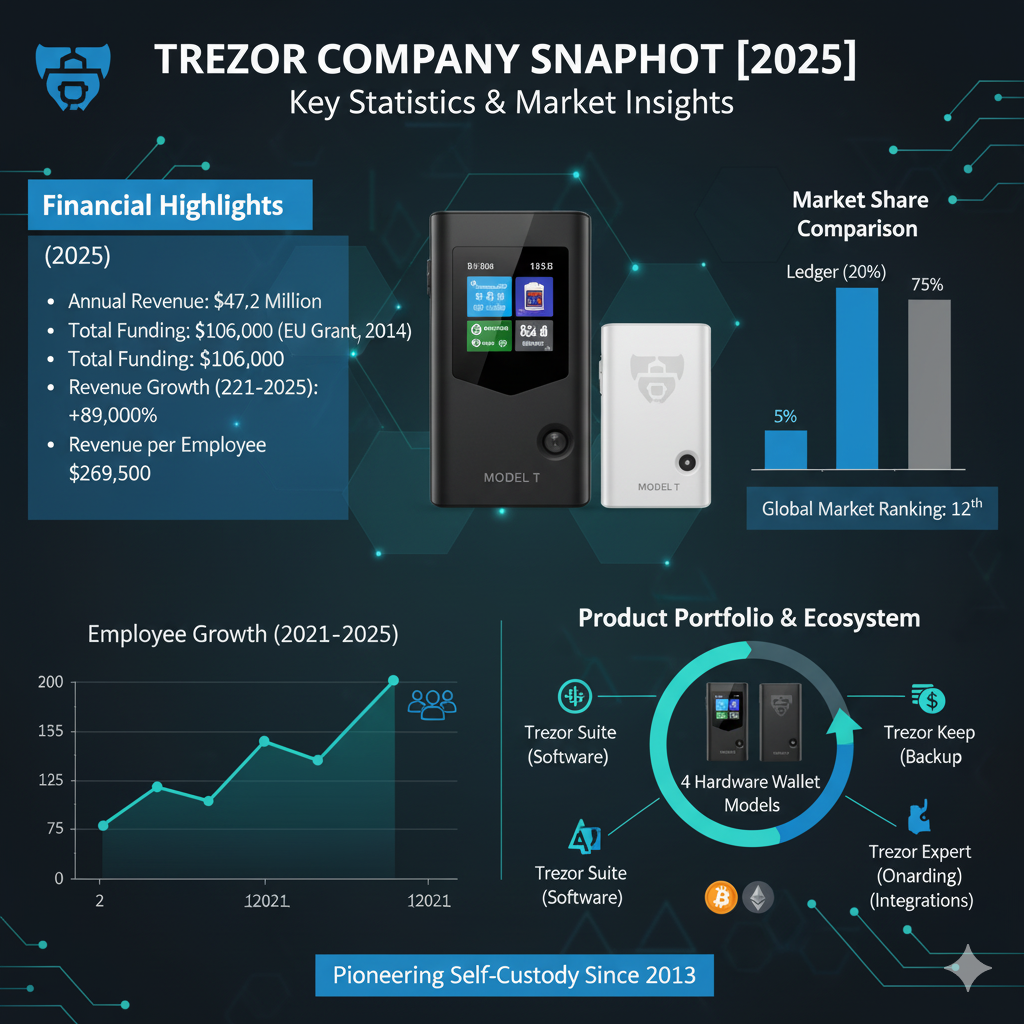 Trezor Net Worth, Market Cap And Revenue [2025]
