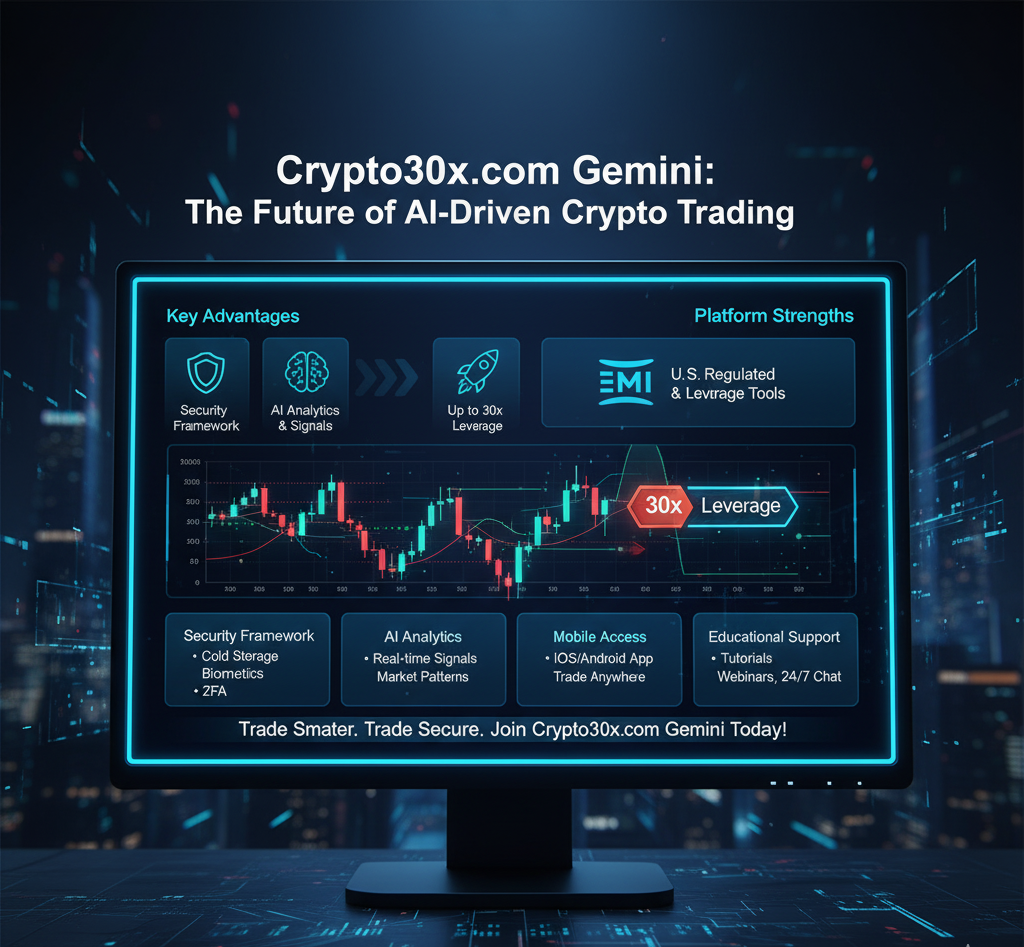 Crypto30x com Gemini