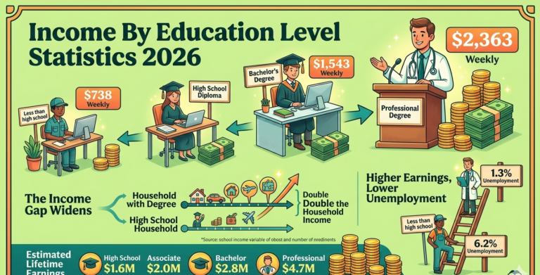Average Education Level In The UK Statistics 2026
