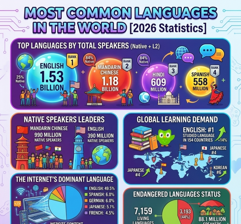 English Language Statistics 2026