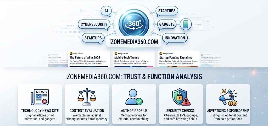 izonemedia360.com is a technology news site covering AI, cybersecurity, startups, smartphones, gadgets, and emerging technologies.
